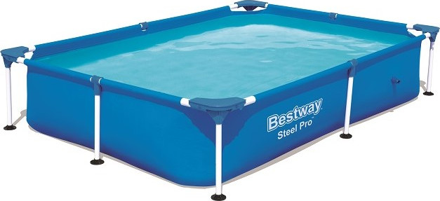 בריכת עמודים מלבנית בגודל 2.21 מטר BESTWAY
