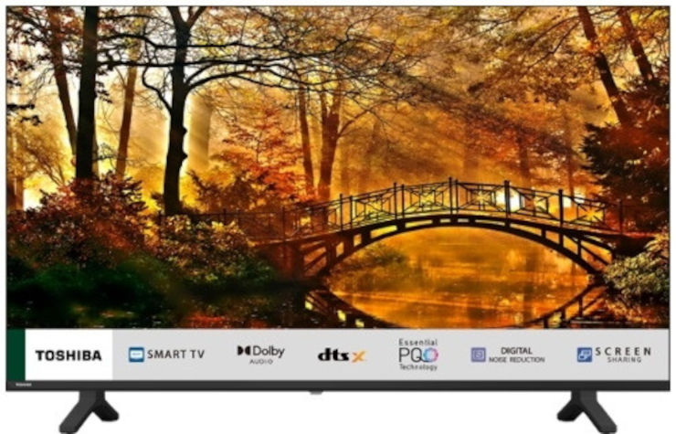 טלוויזיה חכמה 43" Toshiba טושיבה LED T-43V35KE