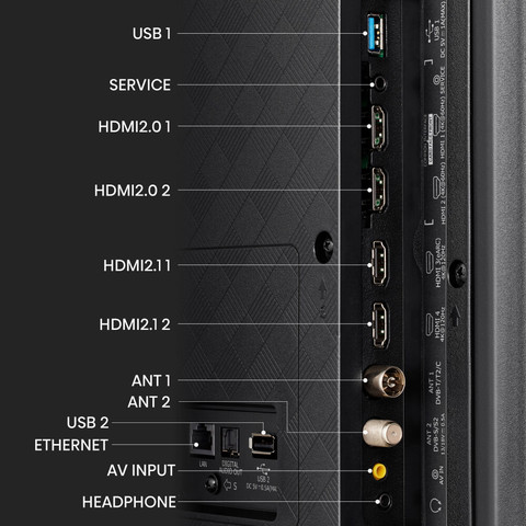 טלוויזיה חכמה "65 Hisense QLED 4K הייסנס 65E7KQ Pro