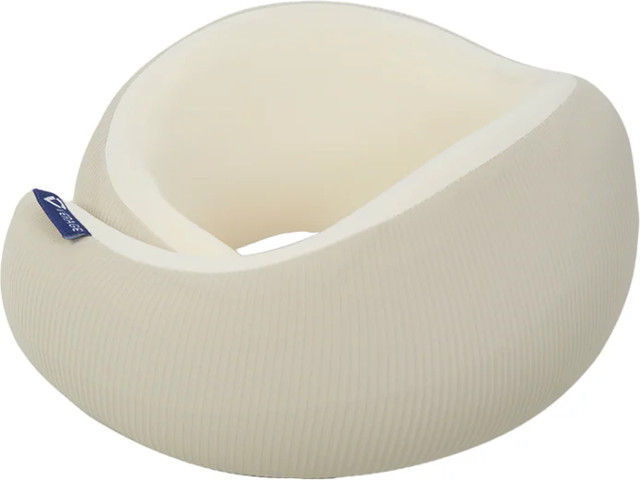 כרית תמיכה ארגונומית לצוואר לטיסה דגם Comfy Neck Guard מבית מותג היוקרה VERAGE צבע אפור