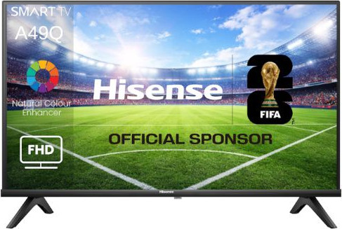 טלוויזיה חכמה ''40 HISENSE הייסנס דגם 40A49Q