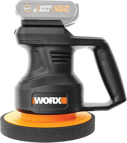 מלטשת רכב נטענת WORX 20V - גוף בלבד וורקס WX858.9 - גוף בלבד