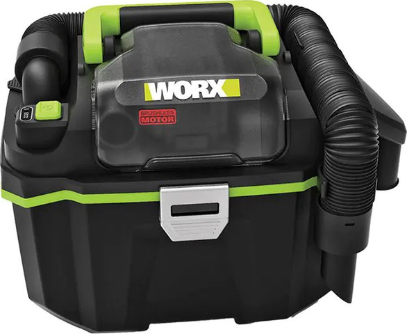 שואב אבק נטען יבש/רטוב כולל מוט טלסקופי WORX 20V - גוף בלבד וורקס WU036.9 - גוף בלבד