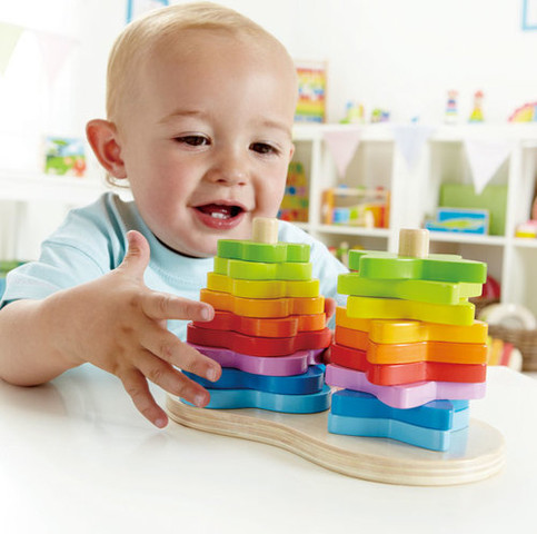 משחק השחלה קשת - Hape