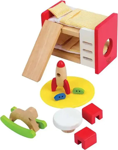 ריהוט לבית בובות - חדר ילדים - Hape