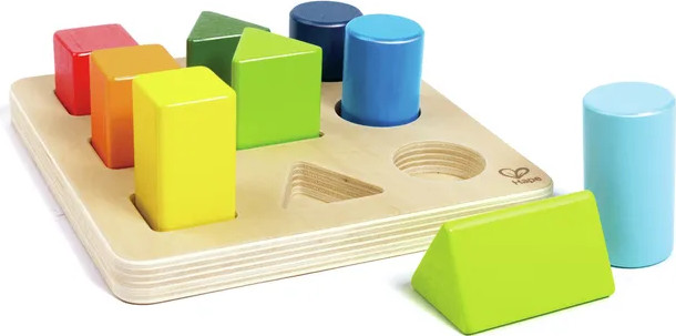 מיון צבעים וצורות - Hape