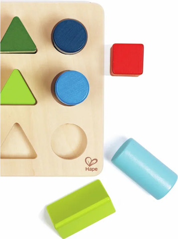 מיון צבעים וצורות - Hape