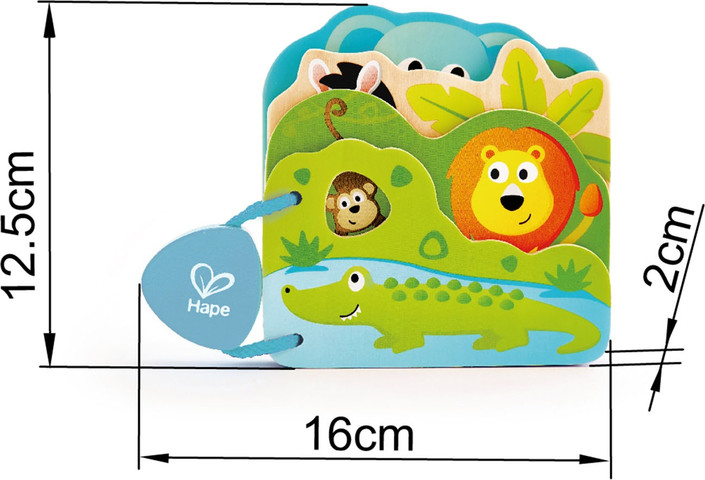 ספר חיות הבר הראשון שלי - Hape
