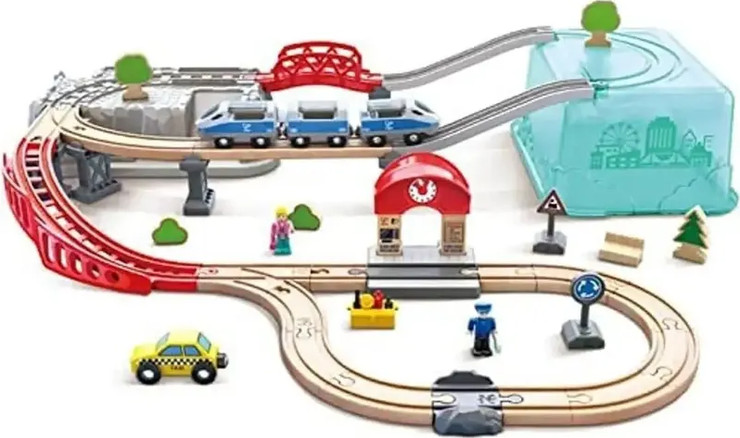 סט מתקדם רכבת עירונית - Hape