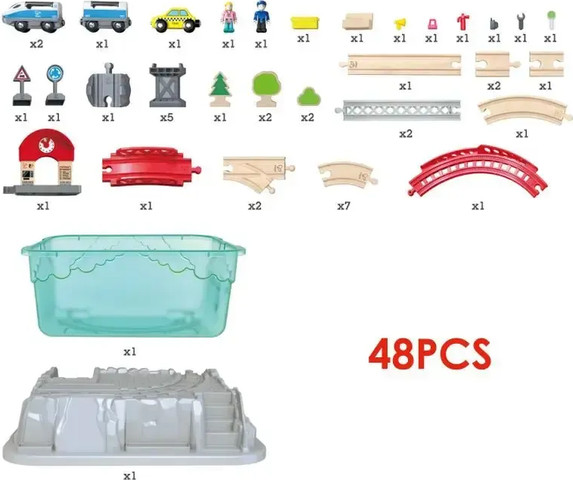 סט מתקדם רכבת עירונית - Hape
