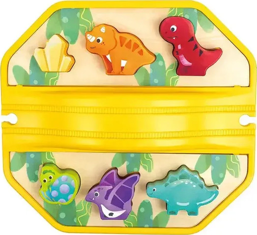 האפה סט רכבת דינוזאורים - Hape