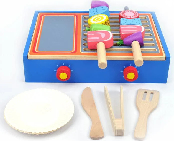 ערכת מנגל מעץ - Linda Toys