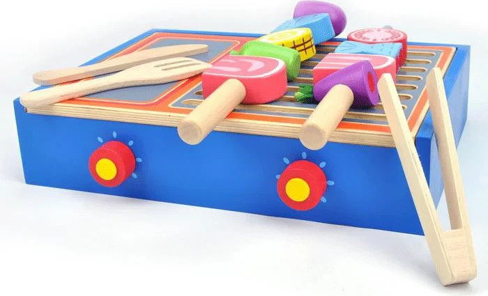 ערכת מנגל מעץ - Linda Toys