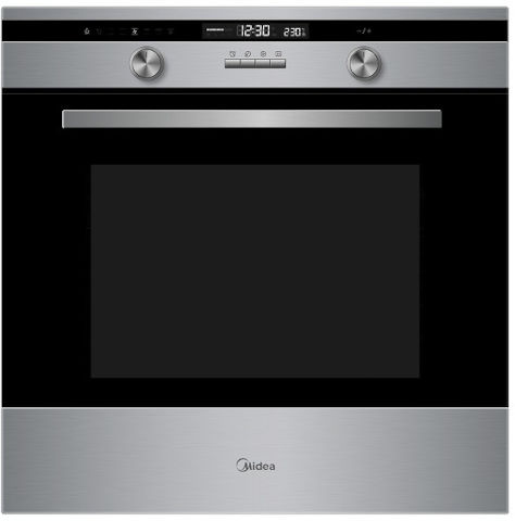 תנור בנוי 70 ליטר כולל מסילות טלסקופיות Midea מידאה 65DAE42144