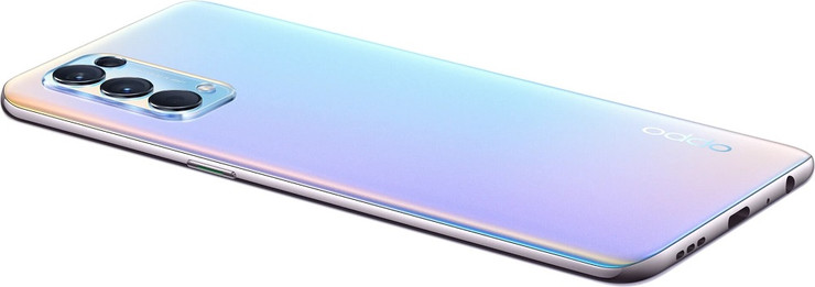 טלפון סלולרי 6.4" OPPO אופו Reno 5 128GB/8GB RAM - סילבר פנטזיה
