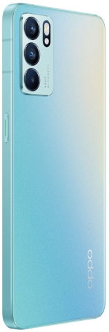 טלפון סלולרי 6.43" OPPO 5G אופו Reno 6 128GB/8GB RAM - כחול אורורה