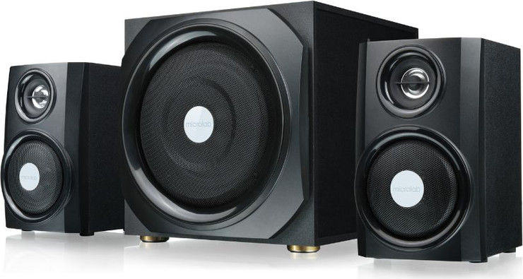 מערכת רמקולים 2.1 Bluetooth עם סאב־וופר Microlab TMN-9BT שחור