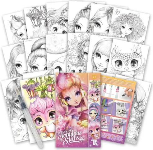 צבעי מים לדרך לבנה - Nebulous Stars