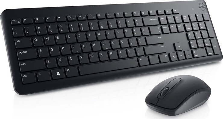 סט מקלדת ועכבר אלחוטי Dell KM3322W