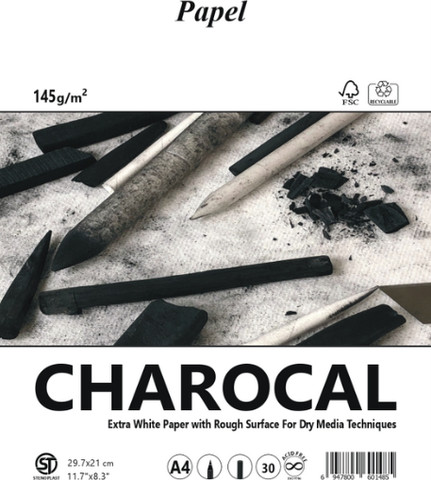 בלוק פחם A4 CHAROCAL