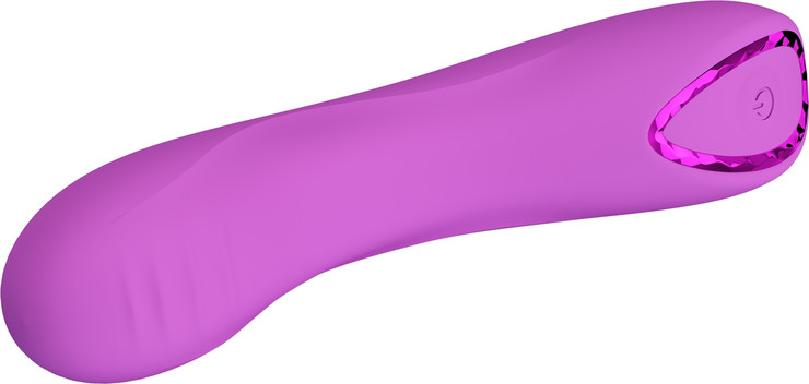 ויברטור נקודת G נטען Pretty Love DJ Dick 10 Vibration Functions ,סגול