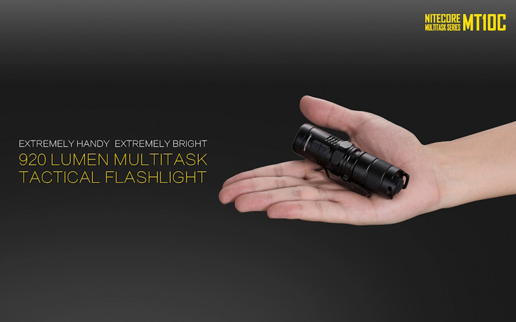 פנס ידני לנשק 920 לומנס Nitecore נייטקור MT10C