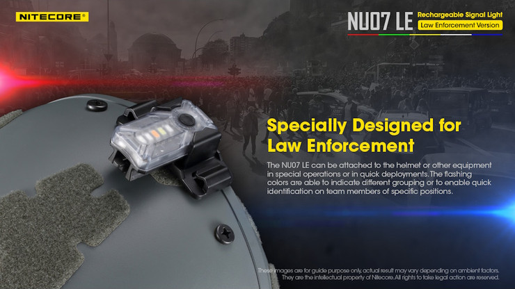 פנס גוף לביש Nitecore נייטקור NU07LE