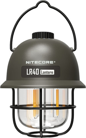 עששית לשטח ולחירום כולל סוללת גיבוי Nitecore נייטקור LR40