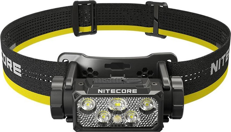 פנס ראש נטען 1600 לומנס Nitecore נייטקור HC60 UHE