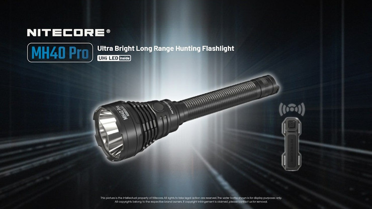 פנס ידני 3500 לומנס נטען Nitecore נייטקור MH40 Pro