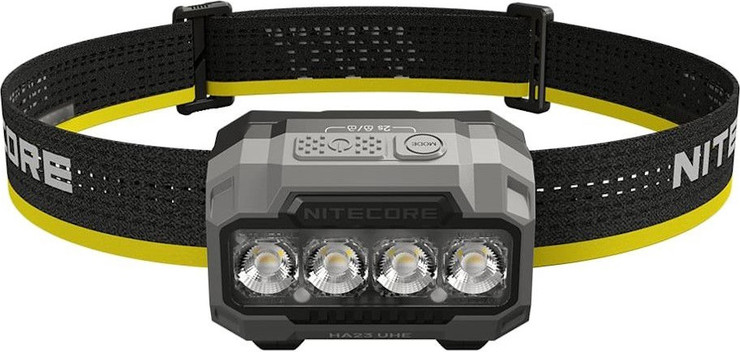 פנס ראש 600 לומנס Nitecore נייטקור HA23 UHE
