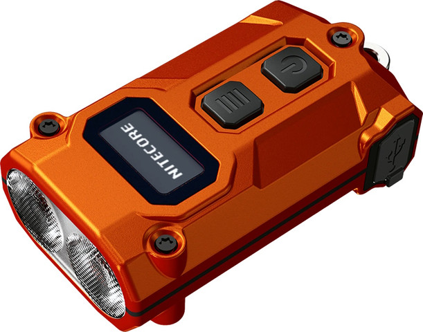 פנס כיס 600 לומן Nitecore נייטקור TINI3 כתום