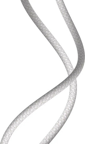 כבל Baseus USB-C TO Lightning בזאוס High Density Braided Type-C-iPhone PD 20W 2m לבן