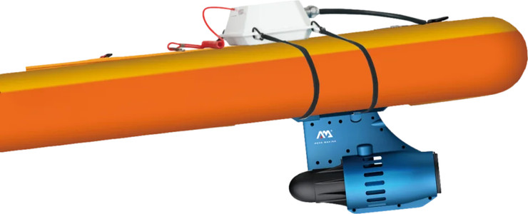 סאפ AMgo 366PFS+מנוע סנפיר בצבע כחול מבית AQUA MARINA
