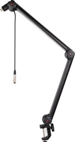 סטנד למיקרופון עם תפסן לשולחן MA614B Broadcasting Stands