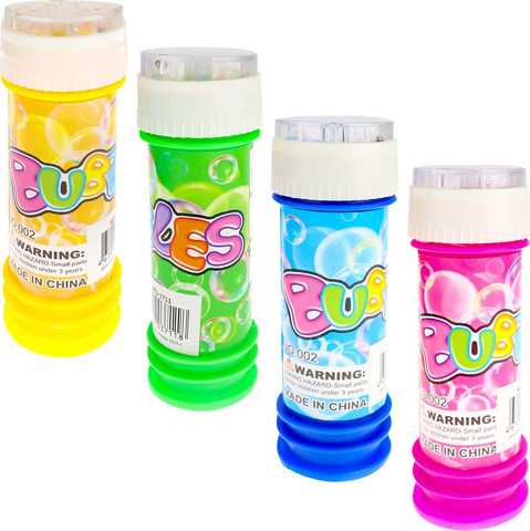 מיכל בועות סבון עם מקל נשיפה 50 מ"ל