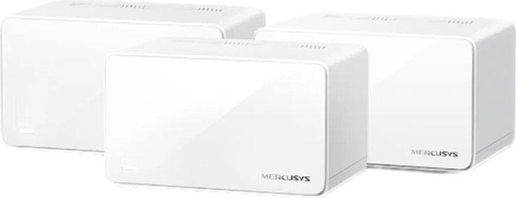 ראוטר.נקודת גישה Mercusys AX6000 Whole Home Mesh WiFi 6 System Halo H90X - (3 יחידות)