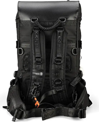 תיק גב / תרמיל Swiss Digital Balerna Ultimate Storage Size L 16" &amp; 12.9" iPad כולל Apple FMI שחור שחור