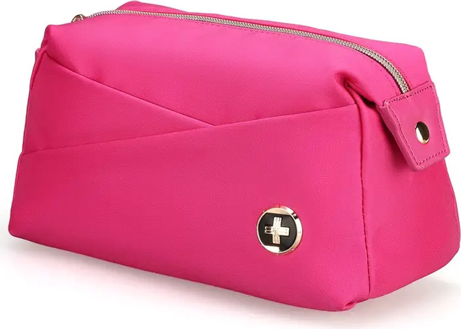 תיק איפור Swiss Digital Katy Rose Mini  צבע ורוד פוקסיה