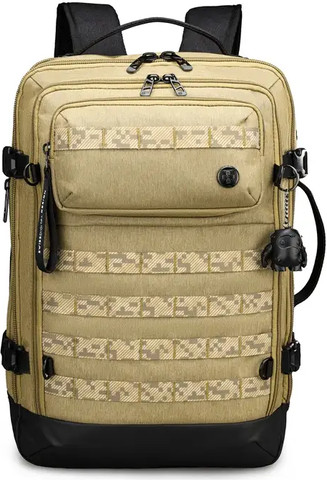 תיק גב לסטודנטים Swiss Digital Berg Size XL 16""  צבע חאקי