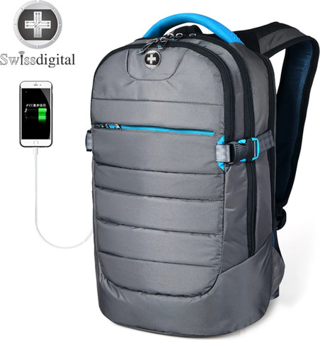 תיק גב מעוצב SWISSDIGITAL DISCOVERY SDE3100