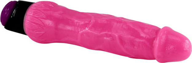 Real Touch Pink | ויברטור ריאליסטי בצבע ורוד עז עם רטט מתכוונן