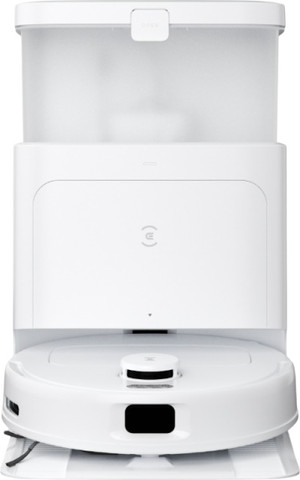 שואב אבק רובוטי שוטף כולל תחנת עגינה וריקון Ecovacs אקווקס Deebot N30 Pro Omni לבן