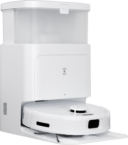 שואב אבק רובוטי שוטף כולל תחנת עגינה וריקון Ecovacs אקווקס Deebot N30 Pro Omni לבן