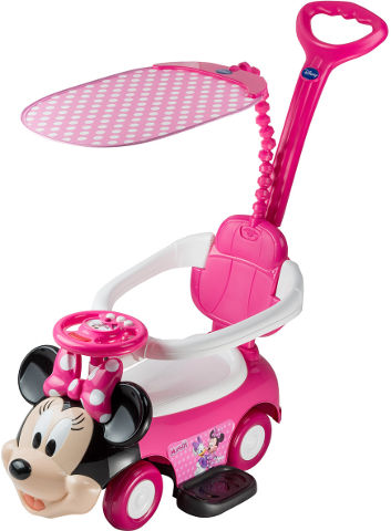 בימבה מוסיקלית + מוט דחיפה מיני מאוס 2 ב-1 - Disney - מבית באלי טוי