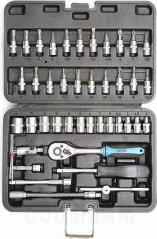 סט ביטים ומברג מקצועי 46 חלקים (Fixtec (FHST2046