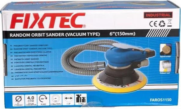 מלטשת רוטטת אקצנטרית פנאומטית “6, Fixtec
