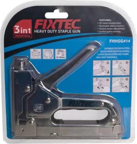 אקדח סיכות ומסמרים ידני Fixtec – 3IN1