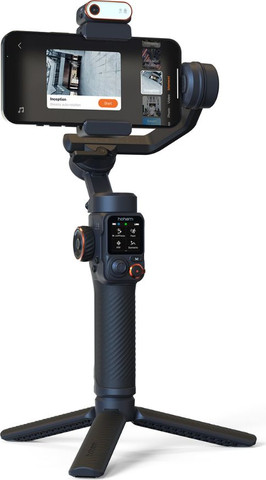 גימבל לסמארטפון Hohem iSteady M7 עם AI Tracker ושלט שחור