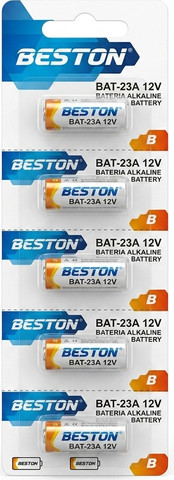 מארז 5 סוללות אלקליין 23A 12V – איכותיות, אמינות ובעלות חיי שימוש ארוכים